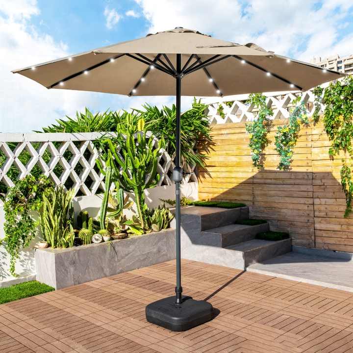 Outdoor umbrella 2.7m Single top